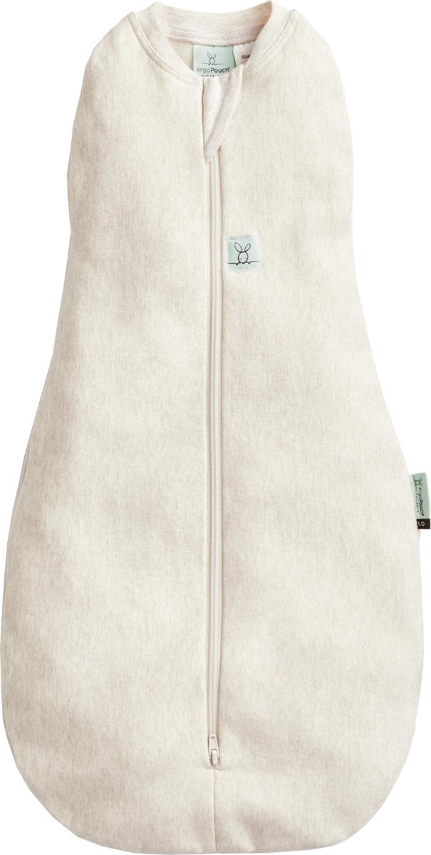 ERGOPOUCH Cocoon inbaker slaapzak TOG 0.2 - oatmeal marle - 0/3m