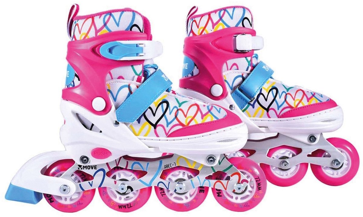 MOVE Inlineskates - S 30/33 - love roze
