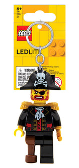 LEGO minifiguur - sleutelhanger m/LED Kapitein