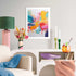Slim frame wit - 30x40cm - Paint colourful
