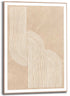 Slim frame wood - 50x70cm - Sandy knot