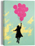 Giclee op canvas - 20x30cm - Balloons up