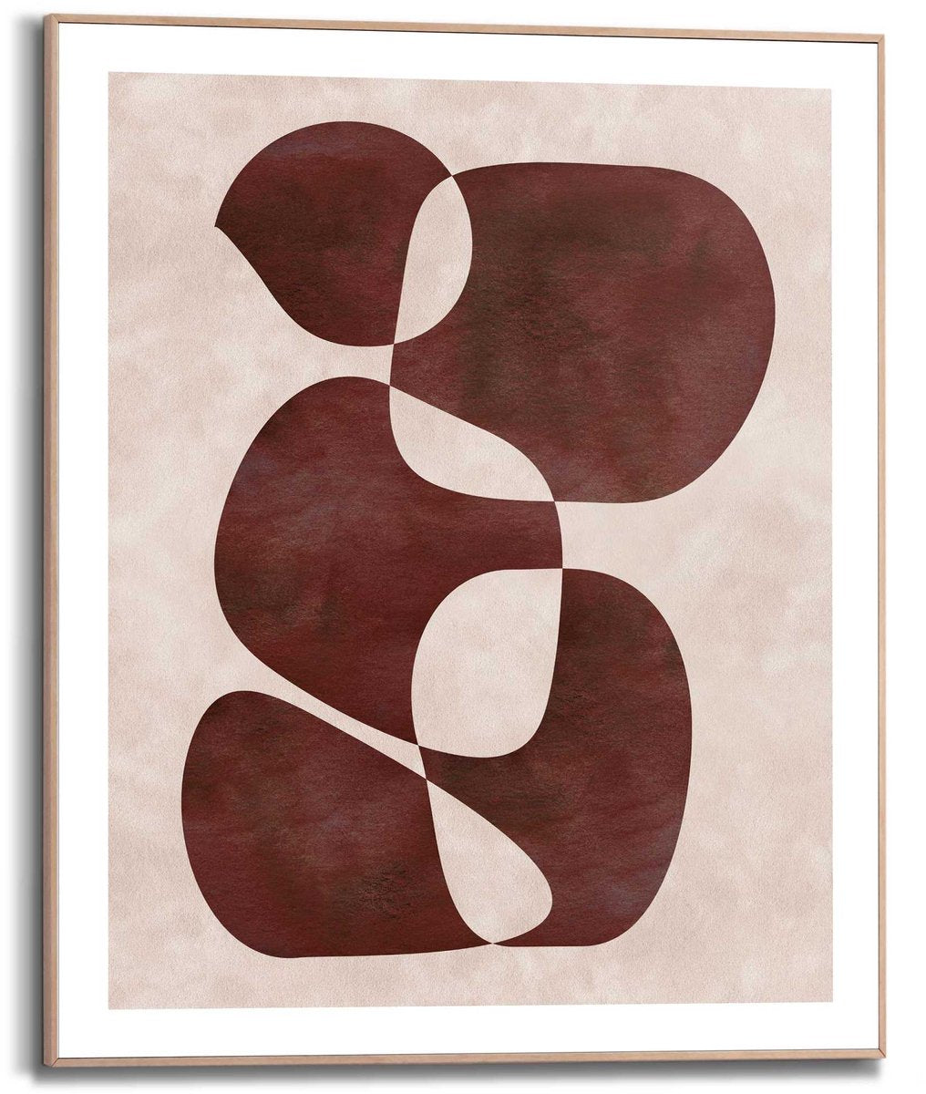 Slim frame wood - 40x50cm - Imagination earth
