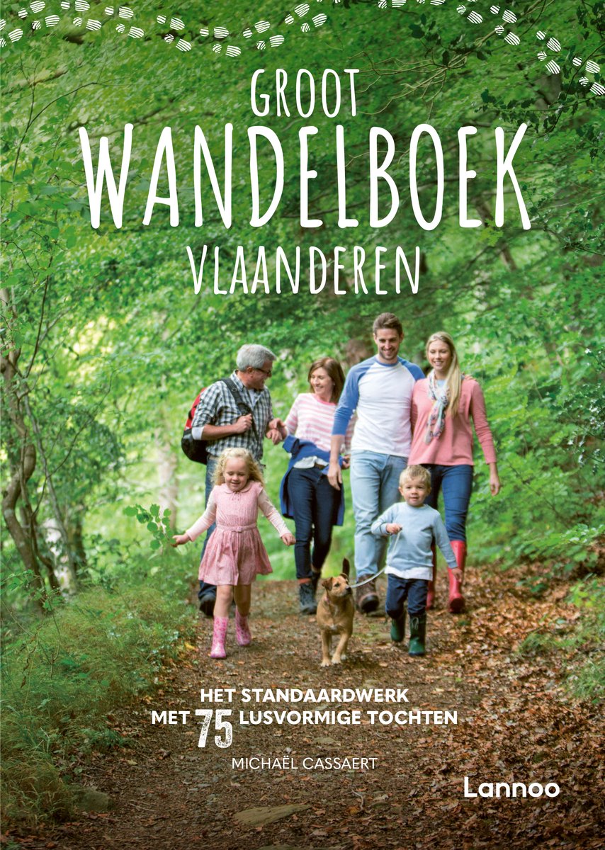 Groot wandelboek Vlaanderen - Michael Cassaert