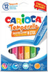 CARIOCA Temperello verfstiften 12st.- twist and paint
