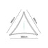 PLATINUM Coolfit schaduwdoek driehoek - 360x360x360cm - antraciet
