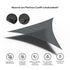 PLATINUM Coolfit schaduwdoek driehoek - 360x360x360cm - antraciet