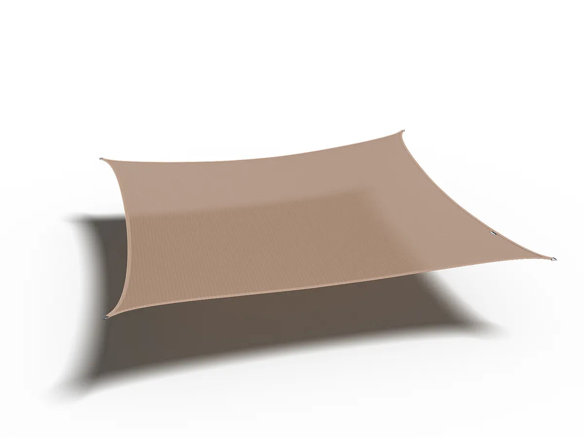 PLATINUM Coolfit schaduwdoek vierkant - 360x360cm - zand