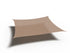 PLATINUM Coolfit schaduwdoek vierkant - 360x360cm - zand