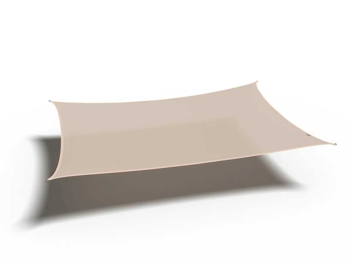 PLATINUM Coolfit schaduwdoek rechthoek - 400x300cm - ecru wit