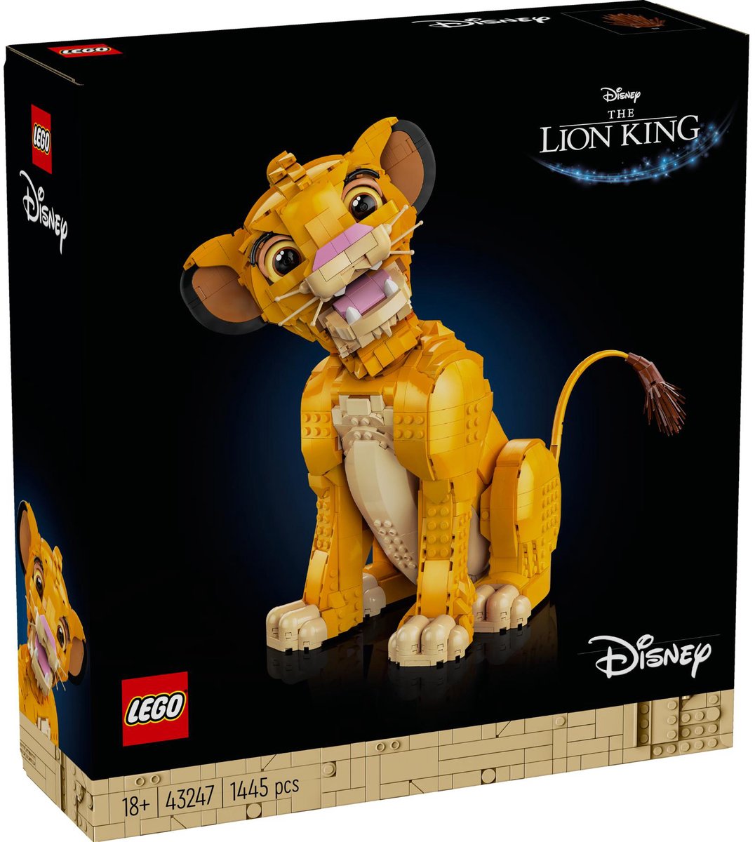 LEGO Disney 43247 Jonge Simba de leeuwen koning