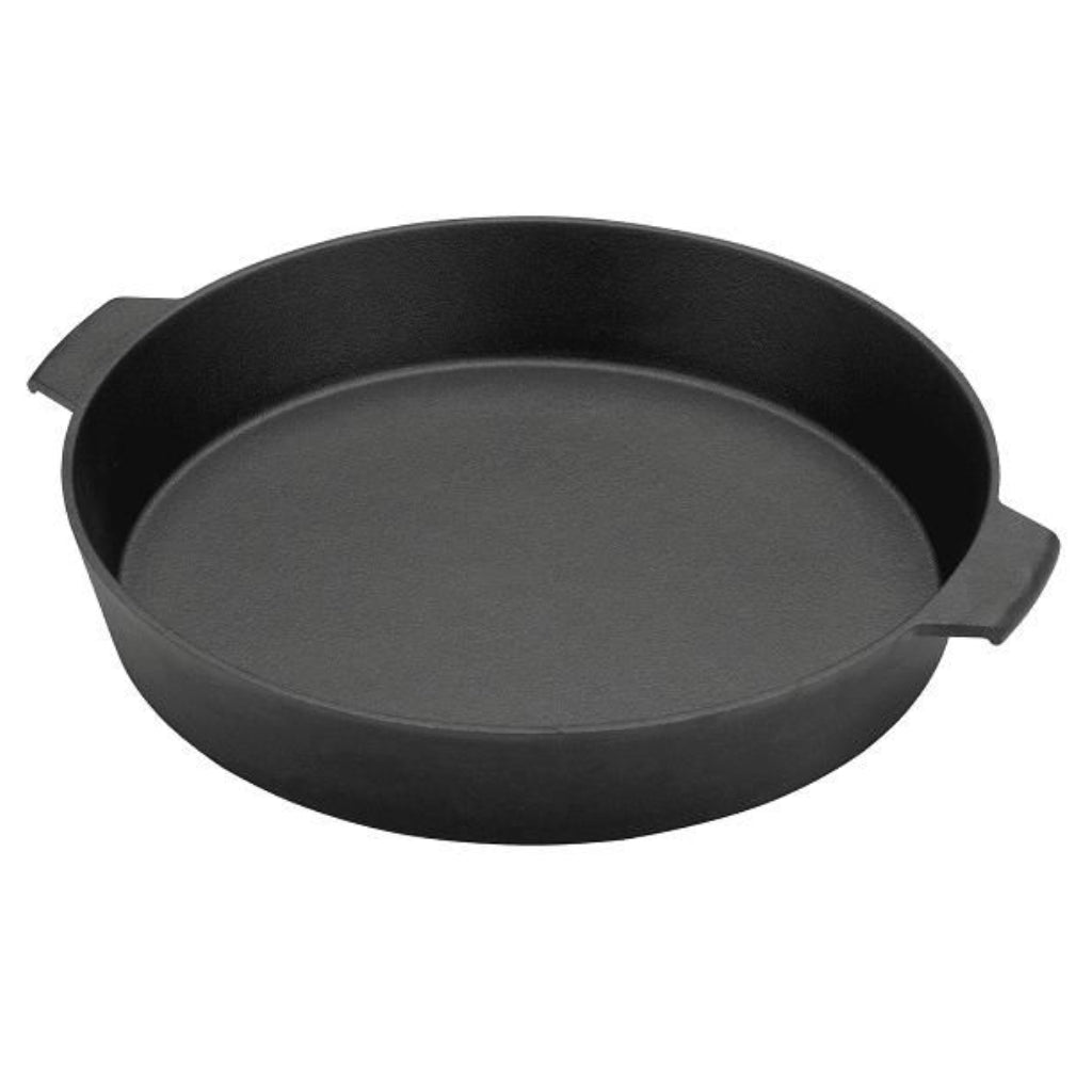 BIG GREEN EGG cast iron skillet small