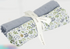 LITTLE DUTCH Doeken hydrofiel 2st- 70x70 cm - forest adventure/ denim blue