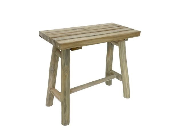 Bank teak - 43x21cm H 38cm