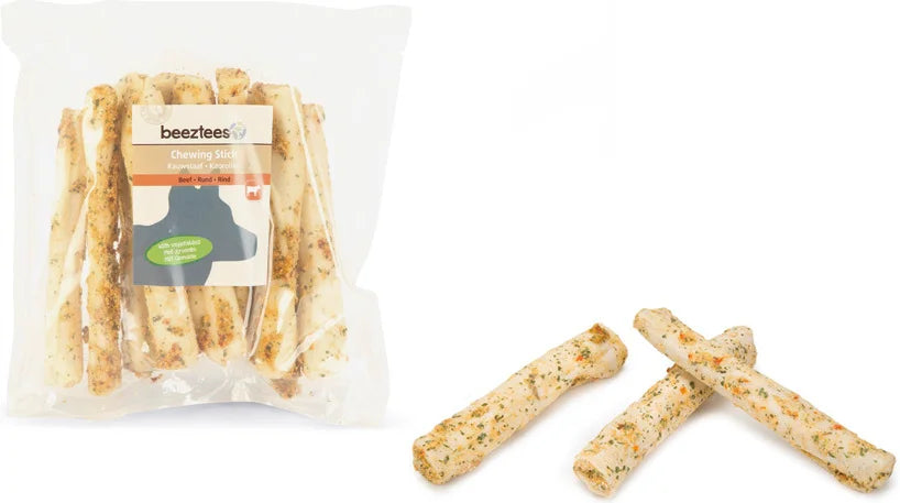 BEEZTEES Culinair kauwstaafjes kip met groenten - 10st.