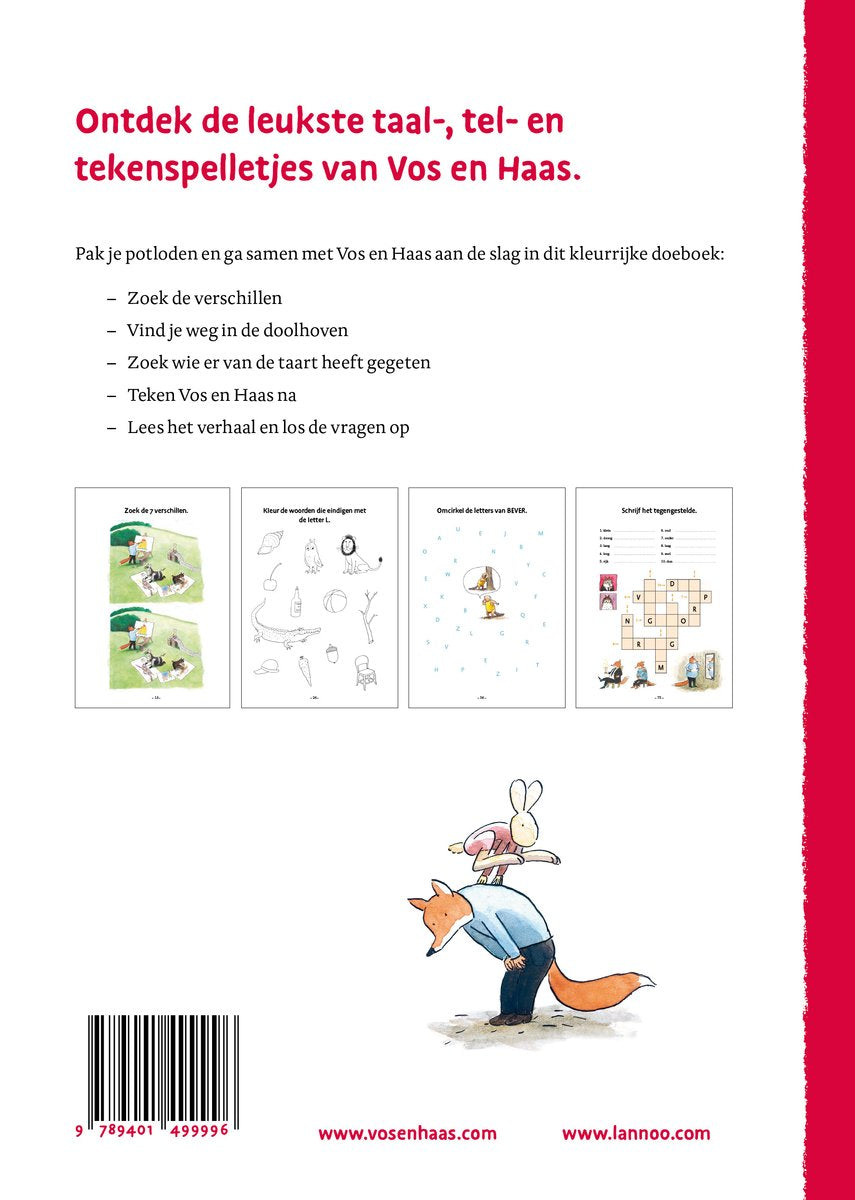 Vos en Haas - Het superdikke doeboek