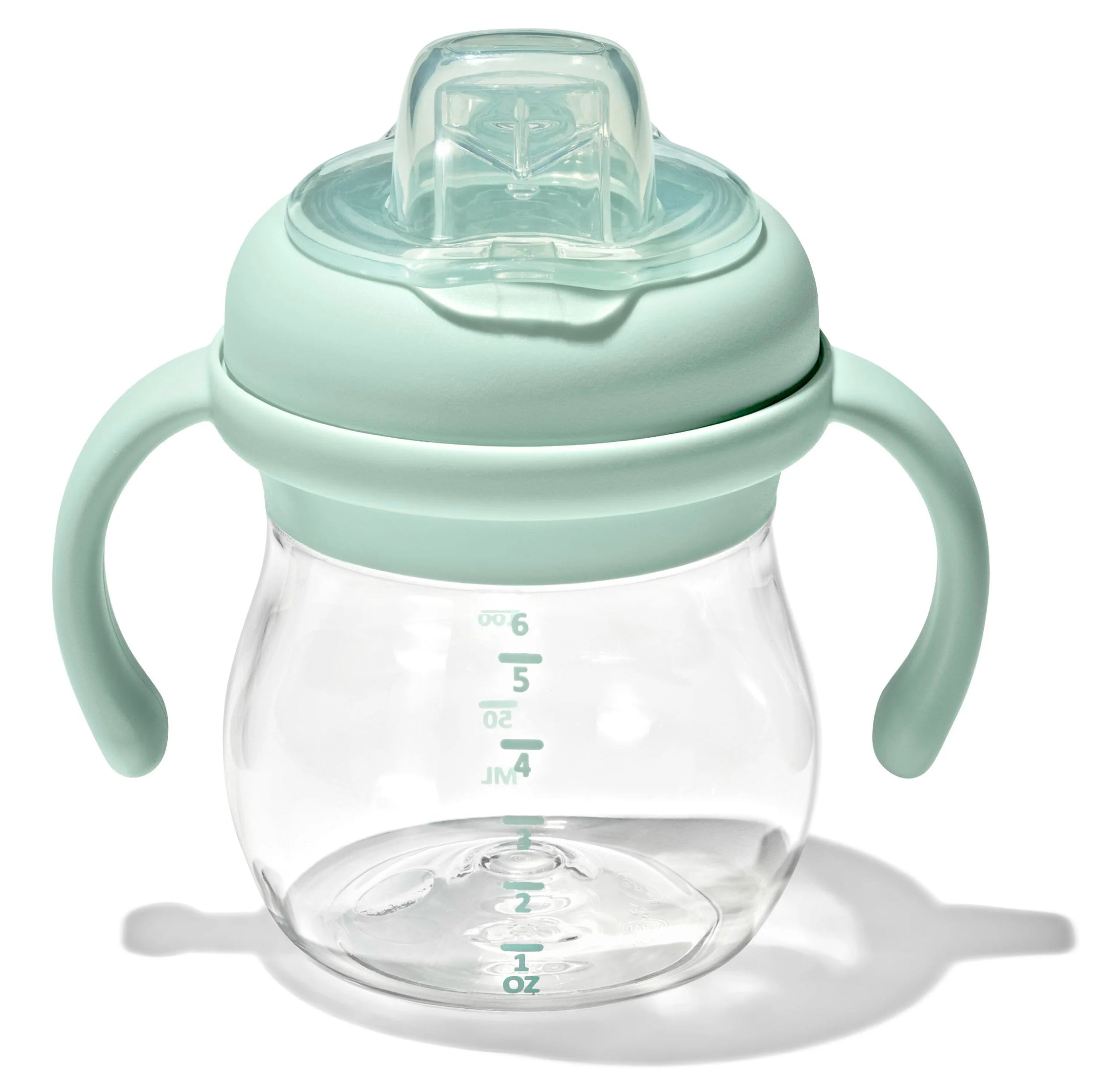 OXO TOT Transitions antilekbeker met zachte tuit 150ml - opal