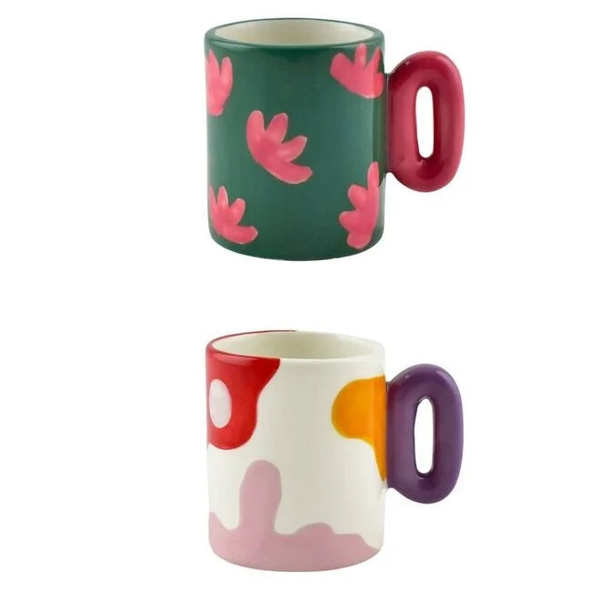 QUE RICO Gloria espresso mug - ass.