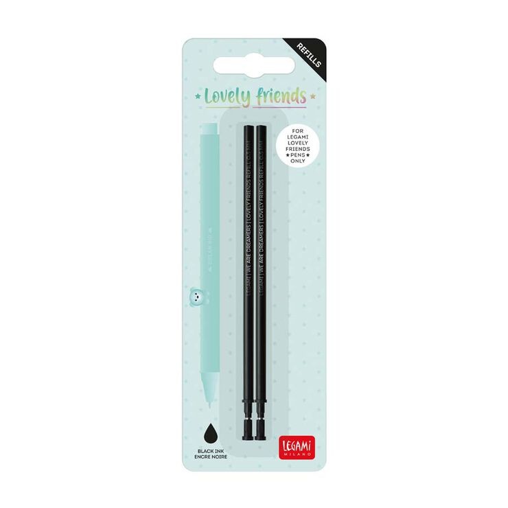 LEGAMI pen vullingen Lovely Friends - zwart
