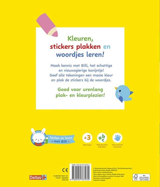Mijn allereerste stickerboek m/ woordjes