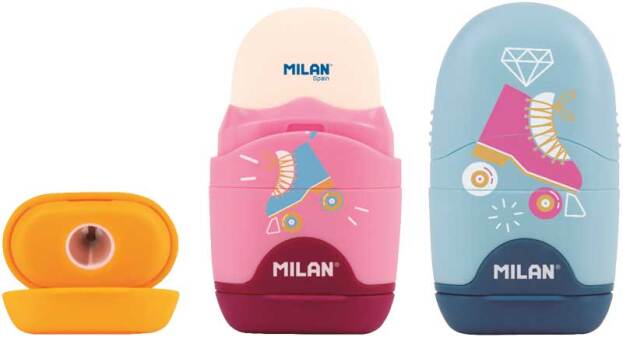 MILAN 1-gaats slijper Capsule Roller m/ gom