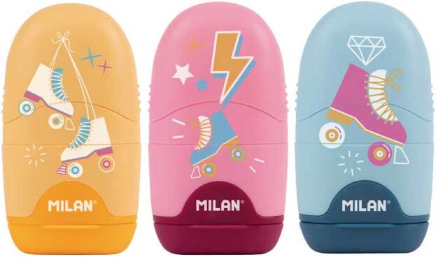 MILAN 1-gaats slijper Capsule Roller m/ gom