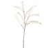 Slim fern branch - 75cm - white
