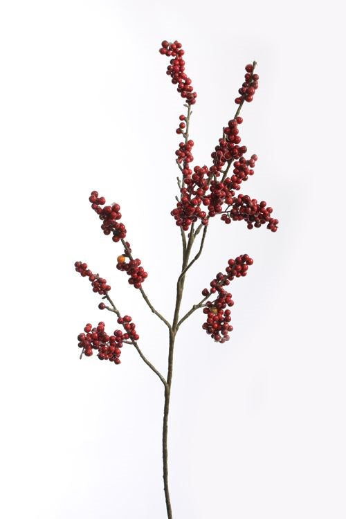 Berry spray - 95cm - burgundy