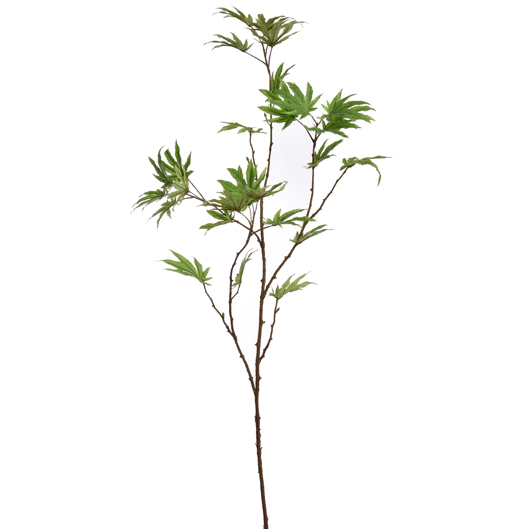Large acer leaf spray - 115cm - green