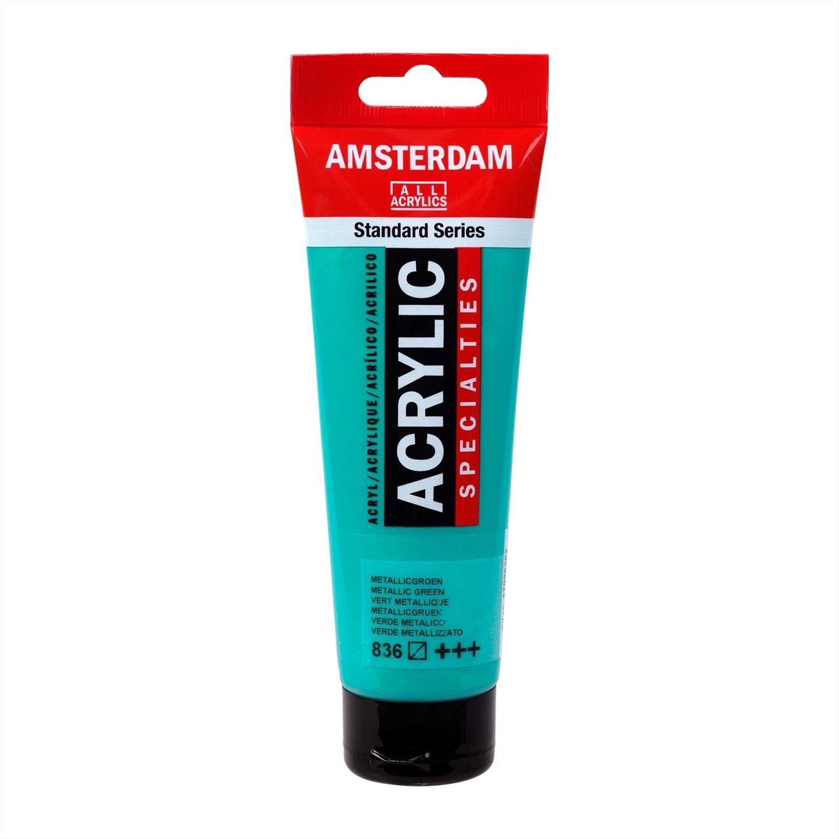 AMSTERDAM AAC Tube 120ml -groen metallic