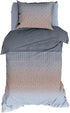 ROMANETTE Dekbedovertrek flanel- 140x200 cm - grossarl dove