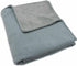 JOLLEIN deken wieg - 100x150cm - cosy knit - sea green/ velvet
