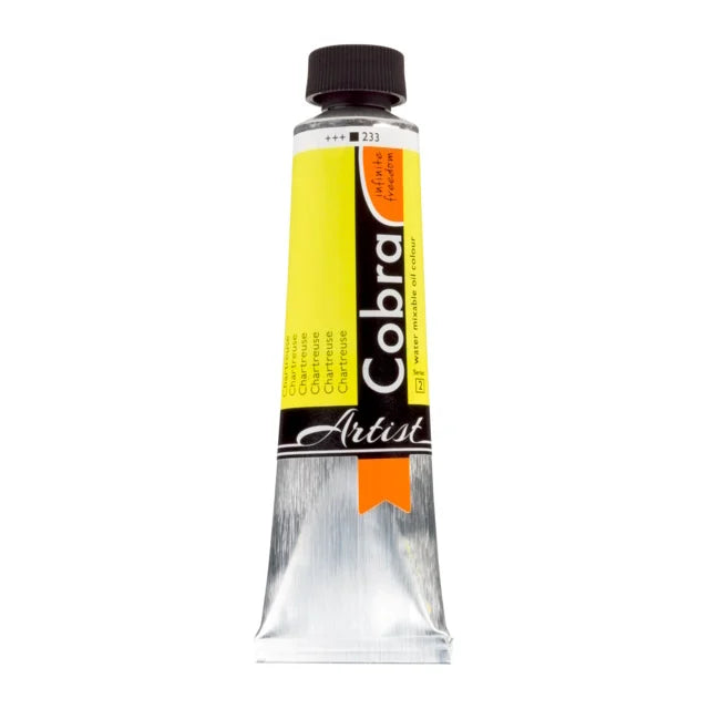 COBRA ART Vermengbare olieverf - 40ml - chartreuse
