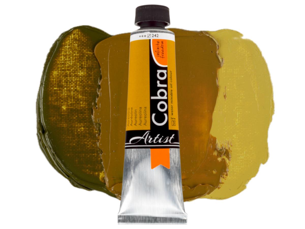 COBRA ART Vermengbare olieverf - 40ml - aureoline