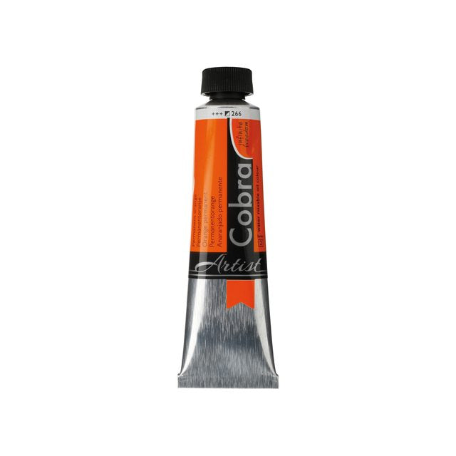 COBRA ART Vermengbare olieverf - 40ml - permanentoranje