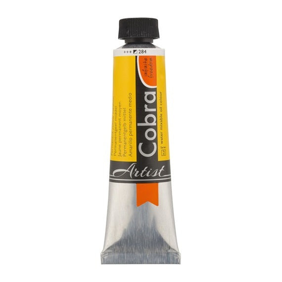 COBRA ART Vermengbare olieverf - 40ml - permanentgeel midden