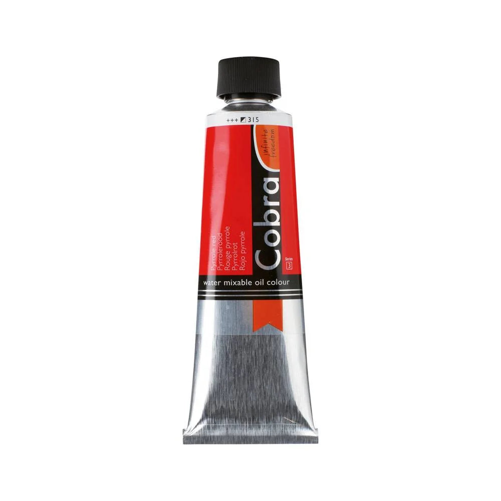COBRA ART Vermengbare olieverf - 40ml - pyrrolerood