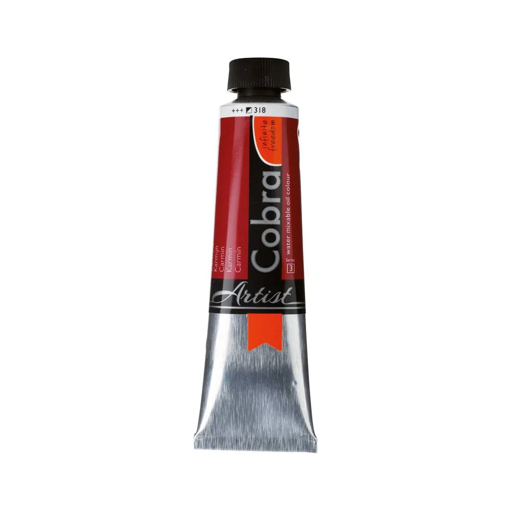 COBRA ART Vermengbare olieverf - 40ml - karmijn
