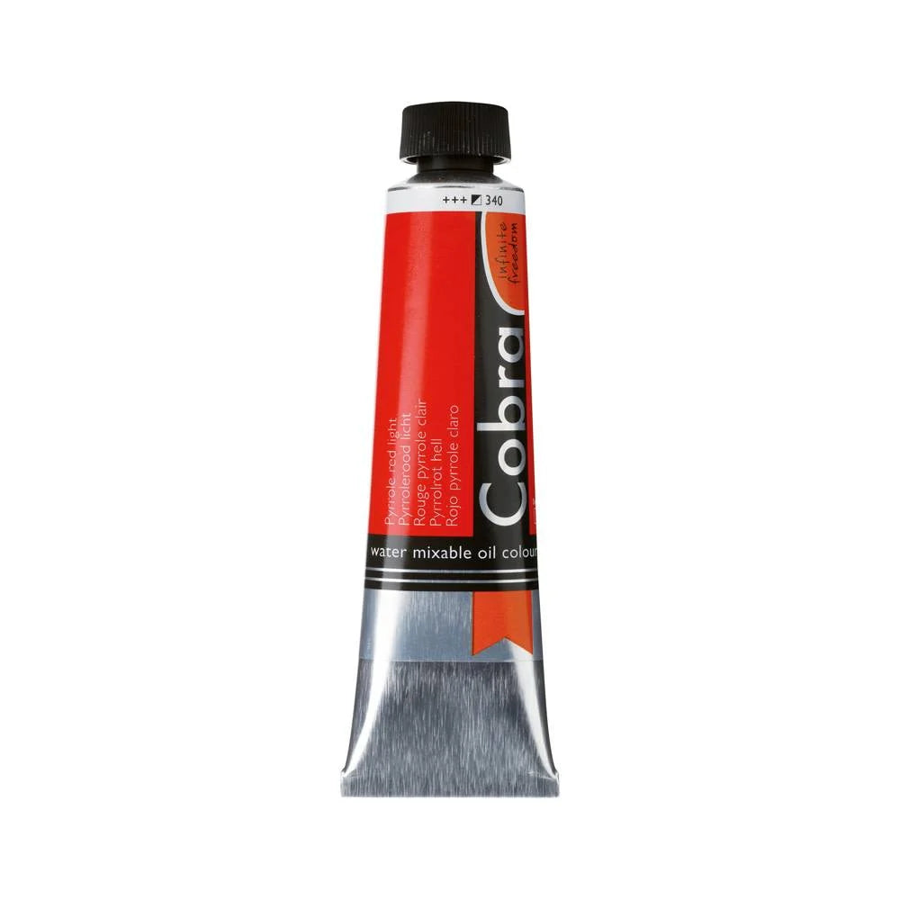 COBRA ART Vermengbare olieverf - 40ml - pyrrolerood licht