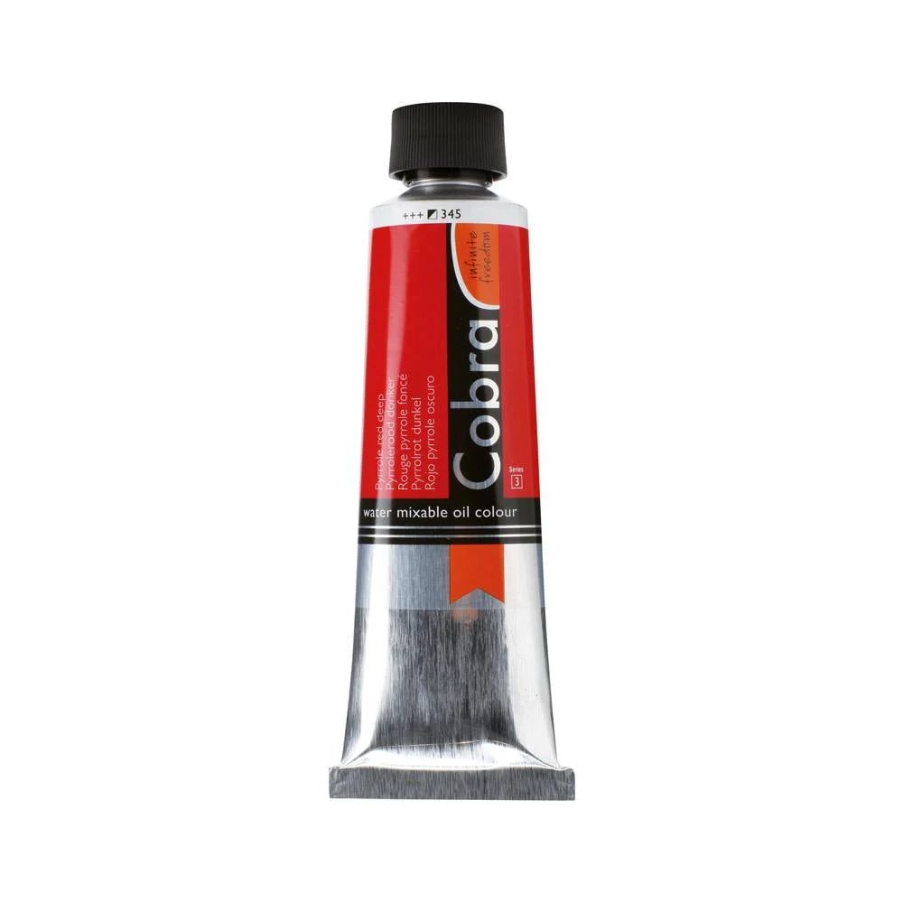 COBRA ART Vermengbare olieverf - 40ml - pyrrolerood donker