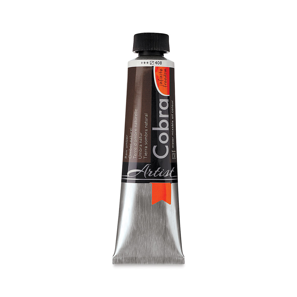 COBRA ART Vermengbare olieverf - 40ml - omber nat.