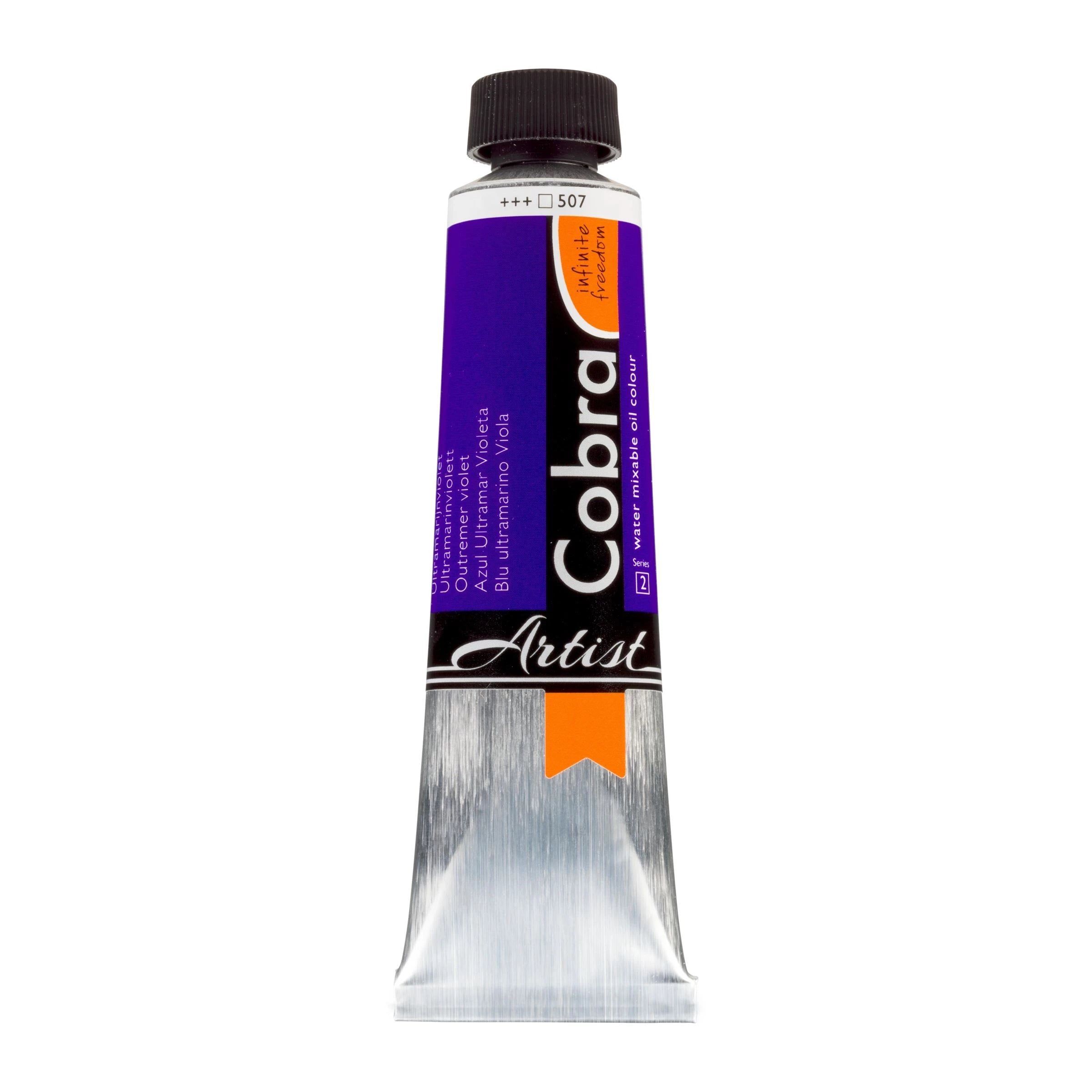 COBRA ART Vermengbare olieverf - 40ml - ultramarijnviolet
