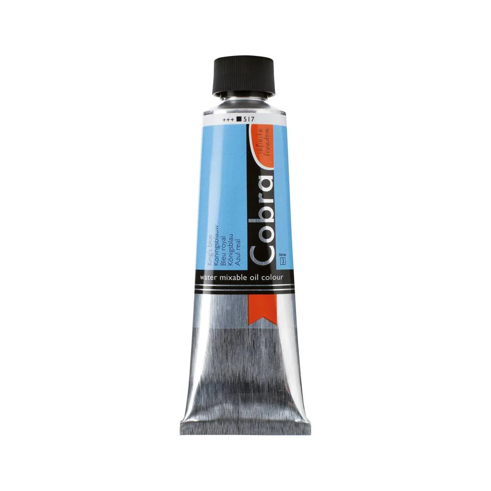 COBRA ART Vermengbare olieverf - 40ml - koningsblauw