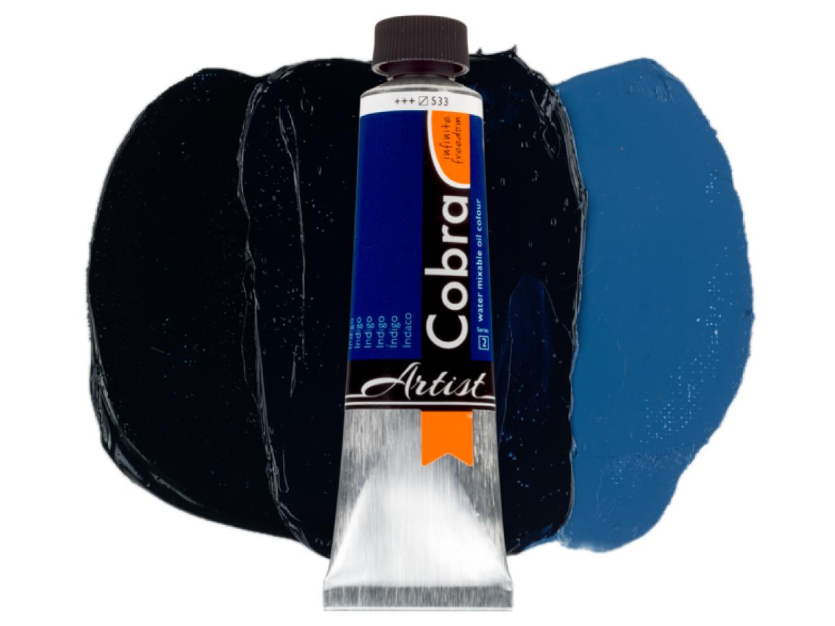COBRA ART Vermengbare olieverf - 40ml - indigo