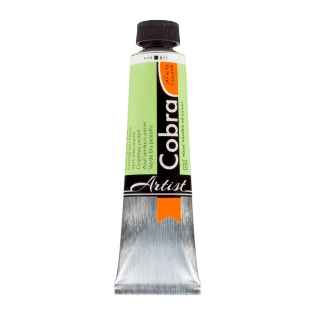 COBRA ART Vermengbare olieverf - 40ml - pastelgroen blauw