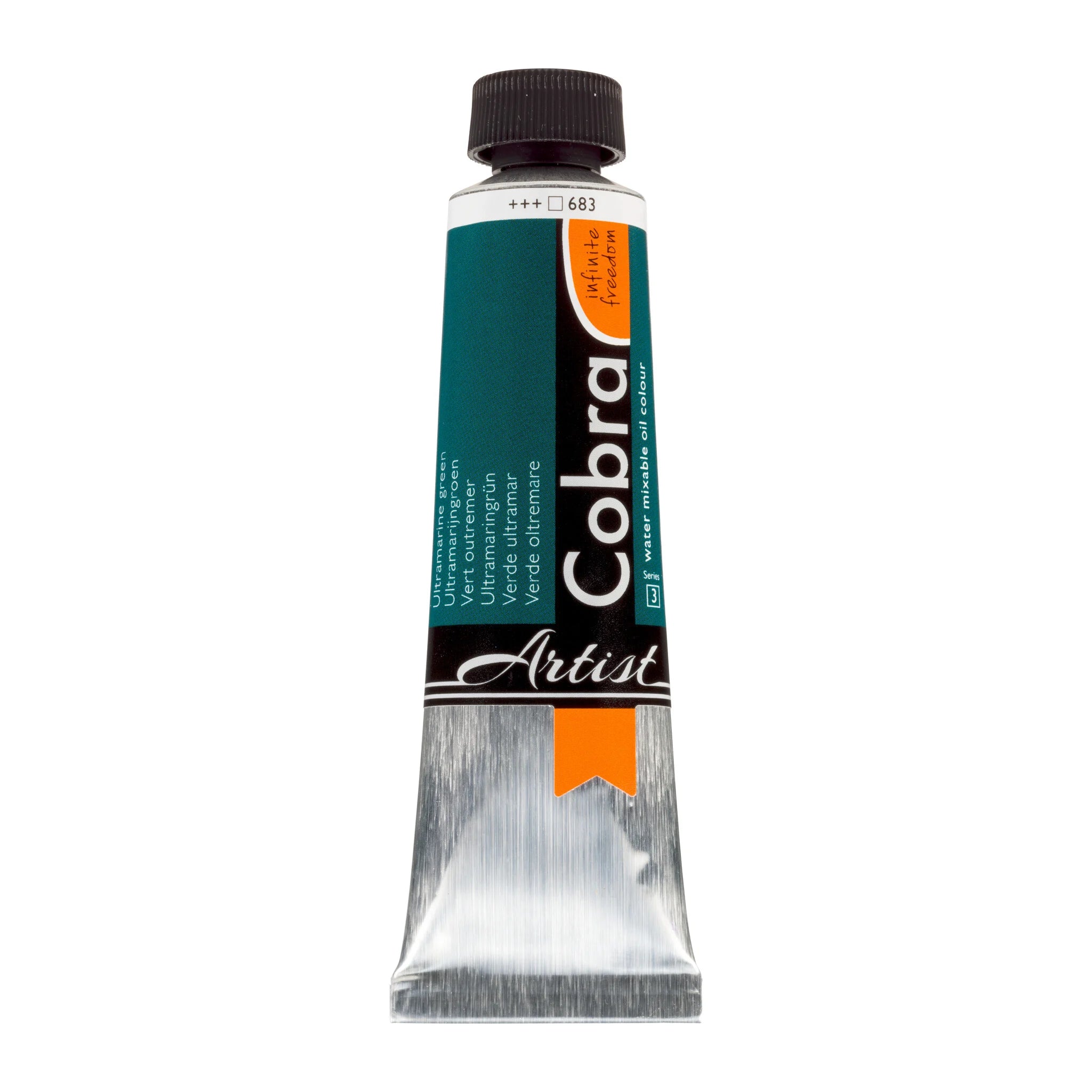 COBRA ART Vermengbare olieverf - 40ml - ultramarijngroen