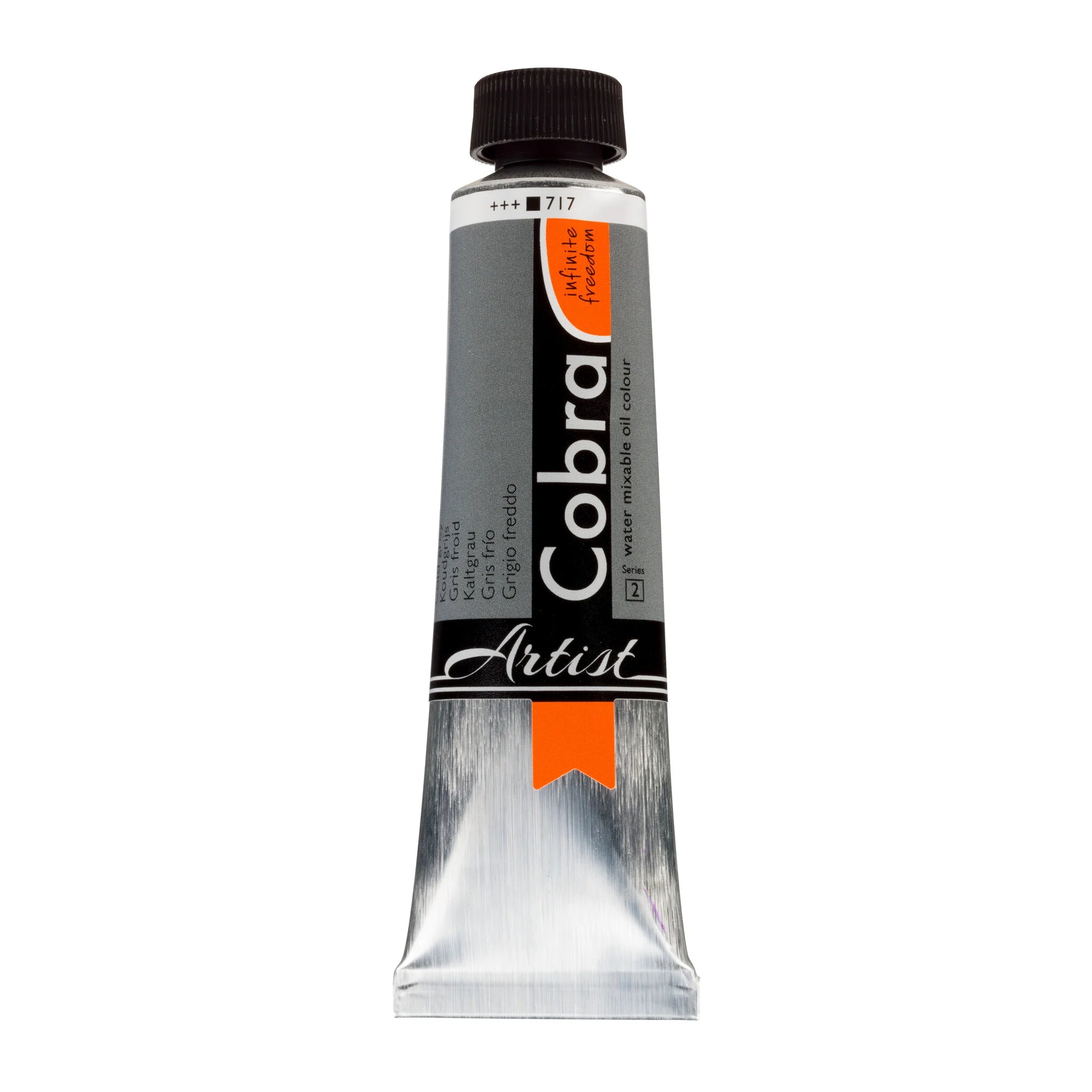 COBRA ART Vermengbare olieverf - 40ml - koudgrijs