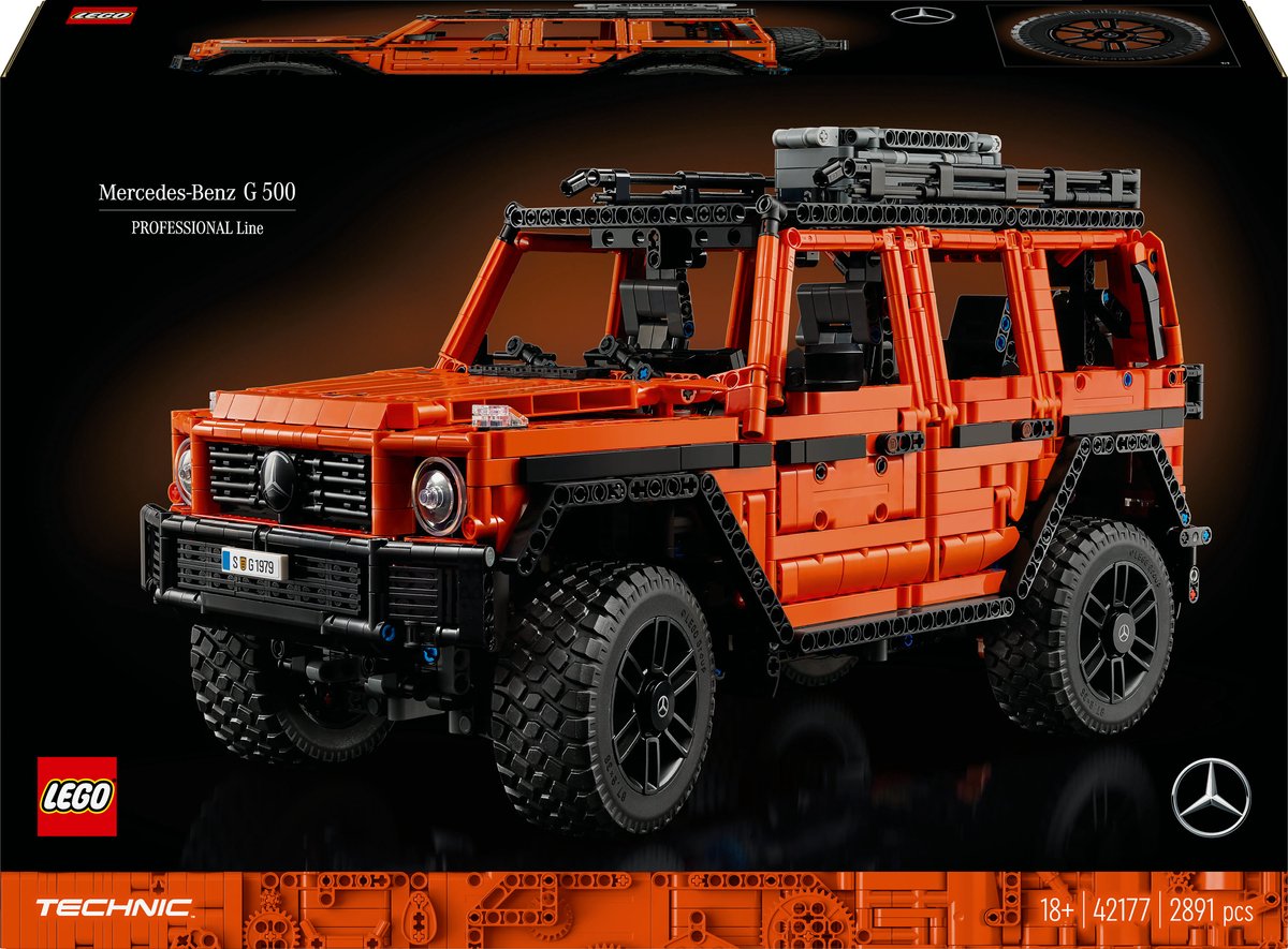LEGO Technic 42177 Mercedes-Benz G500 professional line
