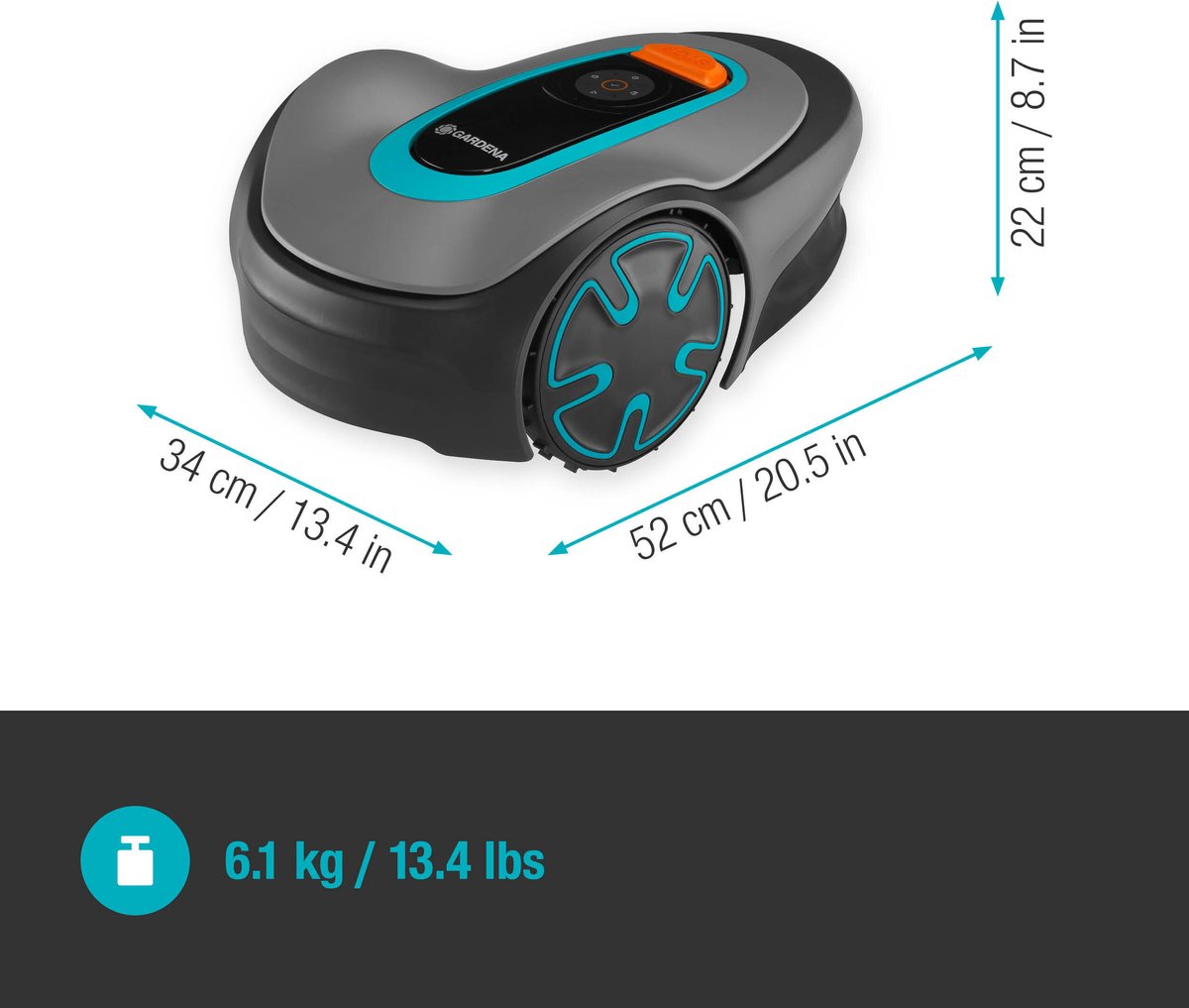 GARDENA Robotmaaier SILENO minimo 250