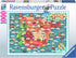 RAVENSBURGER Puzzel - map of iberia wijn 1000